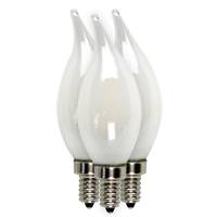 View 3.5 watt 120 volt B10 Candelabra Screw Base 2700K Warm White Dimmable LED