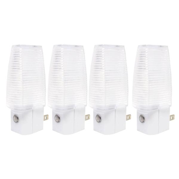 3.4" Clear Dusk To Dawn LED (4 Pack)