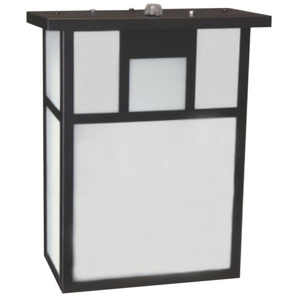 13.9 watt 120 volt 2700K Black Dimmable Outdoor Wall Lantern Light Fixture