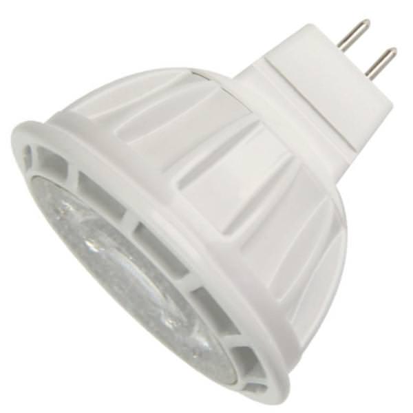 8 watt 12 volt MR16 Bi-Pin Base 3000K Dimmable LED