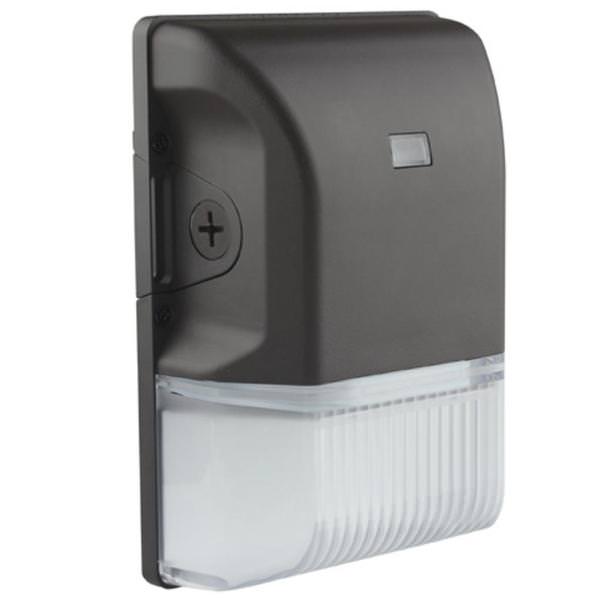 20 watt 120/277 volt CCT Selectable Bronze Wall Pack LED Security Light