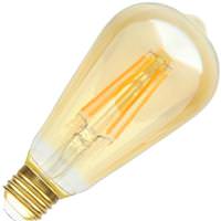 Maxlite 4 watt 120 volt ST19 Medium Screw Base 2200K Warm White Amber Non-Dimmable Vintage LED
