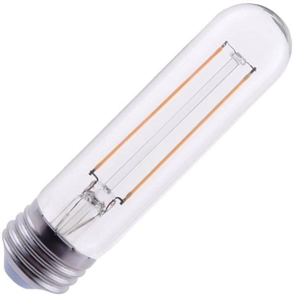 4 watt 120 volt T10 Medium Screw Base 2700K Warm White Dimmable LED