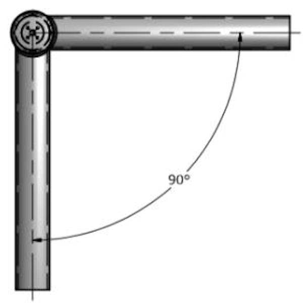 90° 2 Arm Spoke Brackets