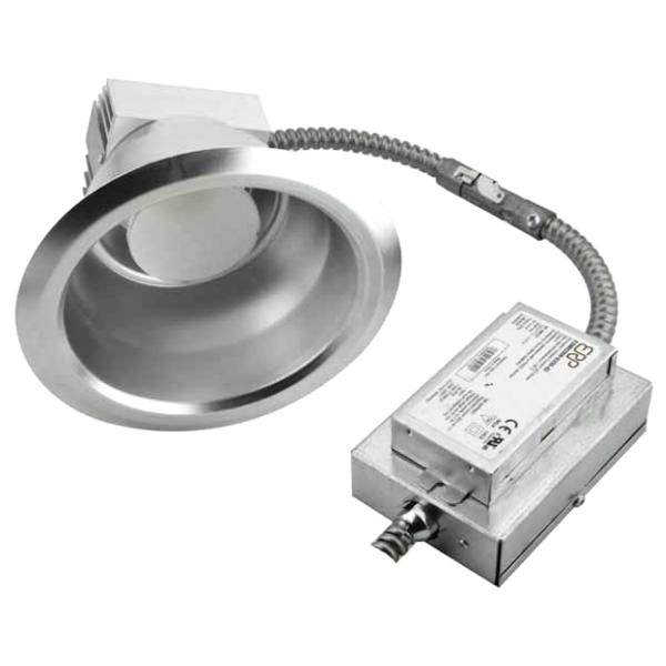 6" 38 watt 120/277 volt 3000K Dimmable LED Architectural Recessed Downlight