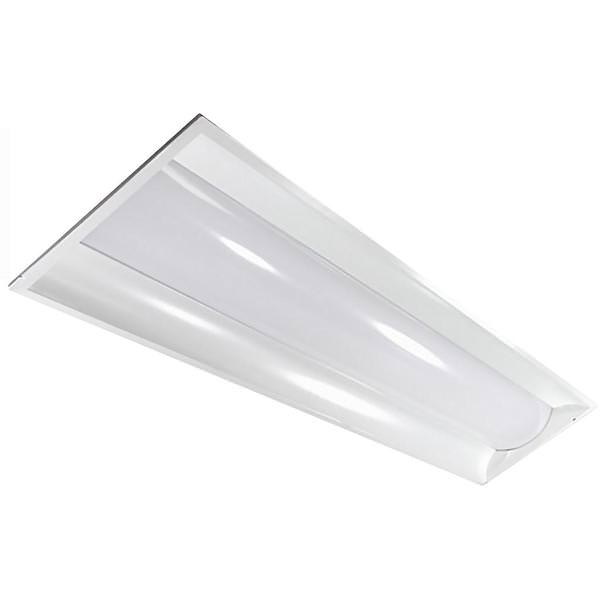 1' x 4' 40 watt 120/277 volt 4000K Cool White Dimmable LED Volumetric Troffer
