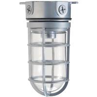 Maxlite 9 watt 120 volt 3000K Natural White Ceiling Mounted Wire Guard Vaporproof LED Jelly Jar