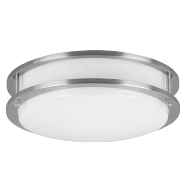12" 16 watt 120/277 volt CCT Selectable Dimmable LED Ceiling Fixture
