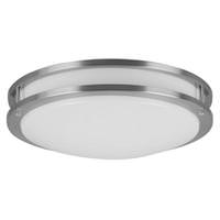 Maxlite 16" 25 watt 120/277 volt CCT Selectable Battery Back Up Dimmable LED Ceiling Fixture