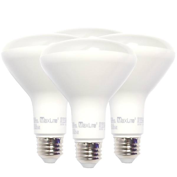 8 watt 120 volt BR30 Medium Screw Base 5000K Daylight Dimmable LED (4 pack)