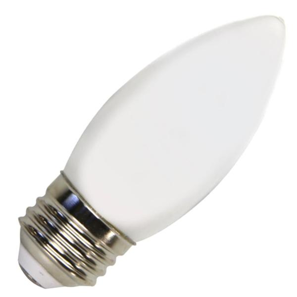 4 watt 120 volt B10 Medium Screw Base 2700K Warm White Dimmable LED