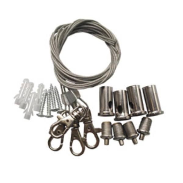 GEN 4 CABLE HANGING KIT FOR 1X4 2X2 FLAT PANEL - 4 CABLES