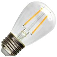 Maxlite 2 watt 120 volt S14 Medium Screw Base 2700K Warm White Clear Non-Dimmable Filament LED