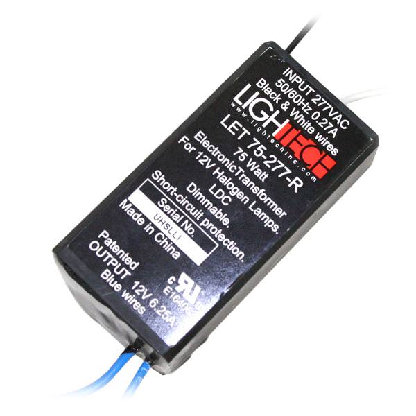 75 watt 277 volt Electronic Transformer