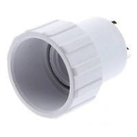 Twist and Lock GU10 to European Screw (E14) Adapter