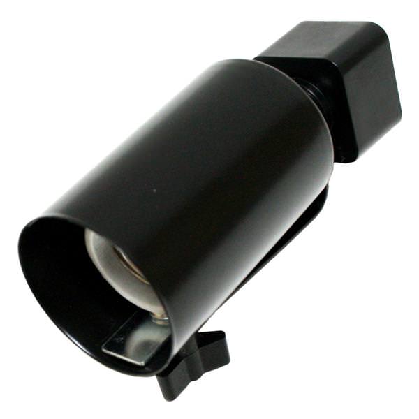 PAR16/20/30/38 Black Cylinder Mini Track Head Light