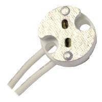 100 watt 250 volt Two Hole Mount Halogen Socket