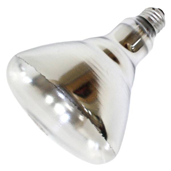 250 watt 120 volt BR40 Medium Screw Base Rough Service Clear
