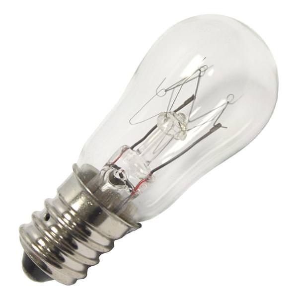 6 watt 250 volt S6 Candelabra Screw Base