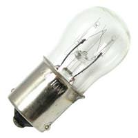10 watt 120 volt S6 Single Contact Bayonet Base Clear