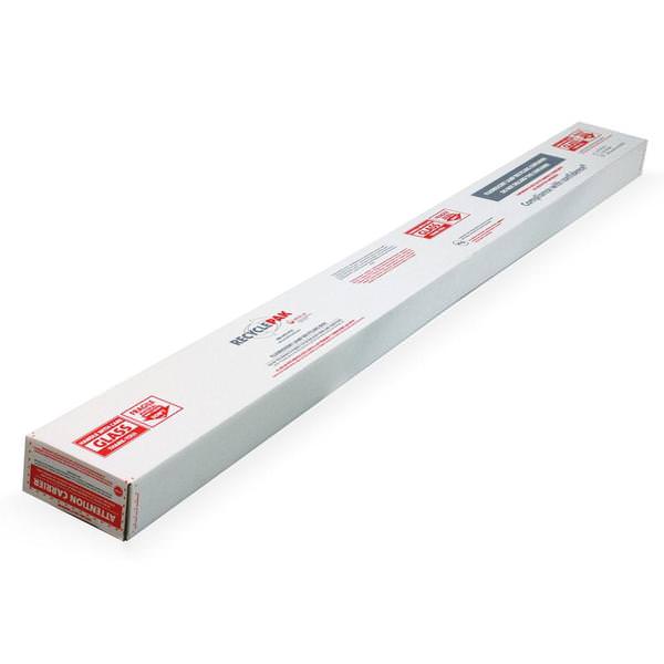 8' Lamp Recycling Kit - 8.5" X 4.25" X 96" Box (for 8' straight Fluorescent light bulbs)