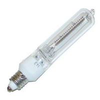 400 watt 120 volt T4 Miniature Candelabra Screw Base Clear