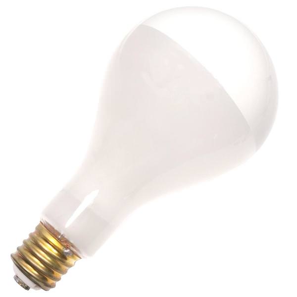 500 watt 130 volt PS40 Mogul Screw Base Frosted / Silver