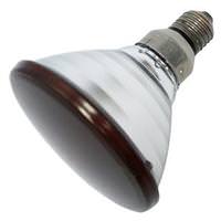 Philips 175 watt 230 volt PAR38 European Medium Screw Base Red Teflon Coated Heat Lamp Flood