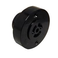 Morris 15 amp >480 volt Black Receptacle Fixture Mount For Twist Lock Photocell