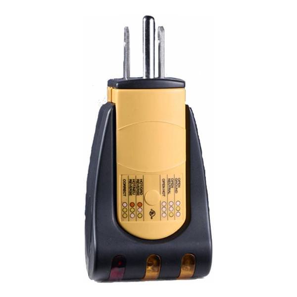 3 Wire Receptacle Outlet Tester