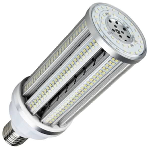 54 watt 120/277 volt Corn Cob Mogul Screw Base 5000K Daylight Non-Dimmable LED HID