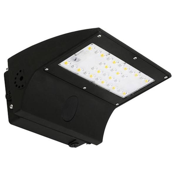 100 watt 120/277 volt 5000K Daylight Bronze Full Cutoff Driverless Dimmable LED Wall Pack