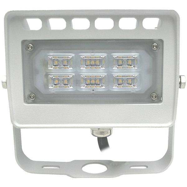 12 watt 100/277 volt 5000K Daylight White LED Flood Light