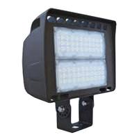 Morris 150 watt 347/480 volt 5000K Daylight Bronze Dimmable LED Flood Light
