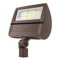 Morris 300 watt 120/277 volt 5000K Daylight Bronze Dimmable LED Flood Light