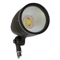 Morris 30 watt 120/277 volt 5000K Daylight Bronze LED Bullet Flood Light
