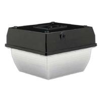 Morris 80 watt 120/277 volt 5000K Daylight Bronze Square Vandal Resistant LED Canopy Light