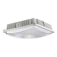 Morris 70 watt 120/277 volt 4000K Cool White White Ultra Thin LED Canopy Fixture