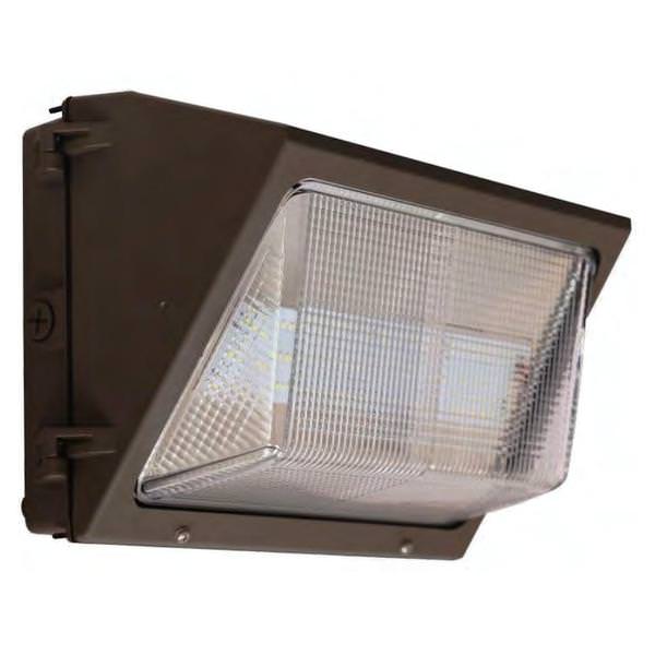 120 watt 120/277 volt 4000K Cool White Bronze Dimmable LED Wall Pack