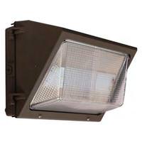 Morris 60 watt 120/277 volt 5000K Daylight Bronze Dimmable LED Wall Pack