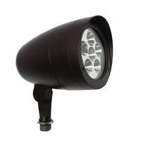 Morris 22 watt 120/277 volt 5000K Daylight Bronze Knuckle Mount LED Designer Bullet Flood Light