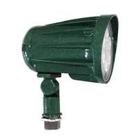 Morris 15 watt 120/277 volt 3000K Natural White Green Knuckle Mount LED Designer Bullet Flood Light