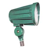 Morris 42 watt 120/277 volt 3000K Natural White Green Knuckle Mount LED Designer Bullet Flood Light