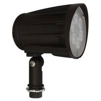 Morris 42 watt 120/277 volt 3000K Natural White Bronze Knuckle Mount LED Designer Bullet Flood Light