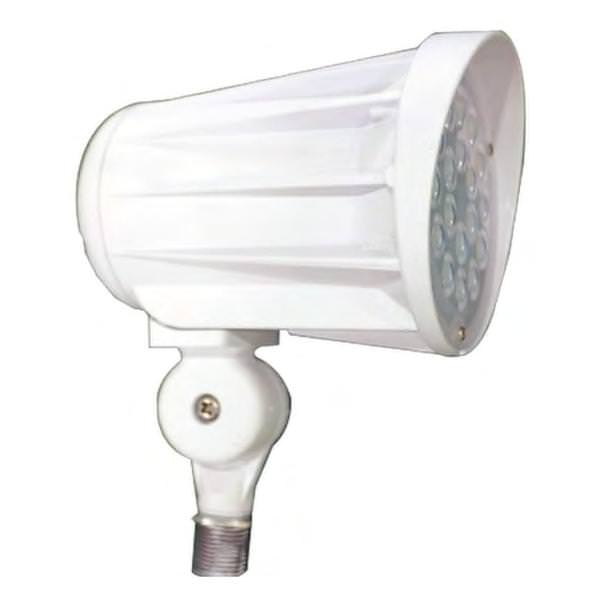 42 watt 120/277 volt 5000K Daylight White Knuckle Mount LED Designer Bullet Flood Light