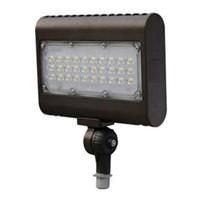 Morris 50 watt 100/277 volt 3000K Natural White Bronze LED Flood Light