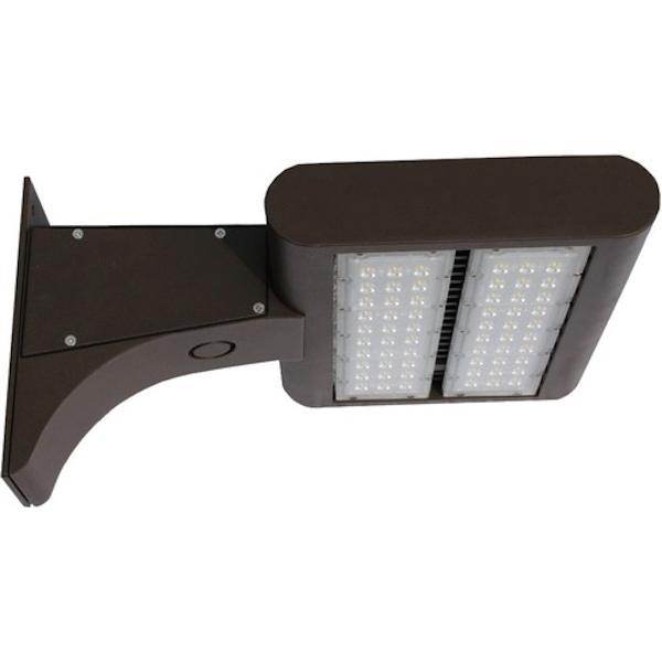 150 watt 120/277 volt 4000K Cool White Bronze LED Area Light