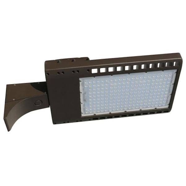 380 watt 120/277 volt 4000K Cool White Bronze LED Area Light