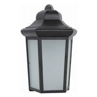Morris 9 Watt Black Ornamental 4,000K Cool White LED EntryWay Light