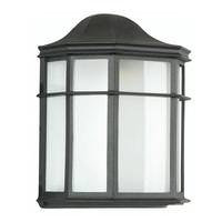 Morris 9 Watt Black Ornamental 4,000K Cool White LED EntryWay Light